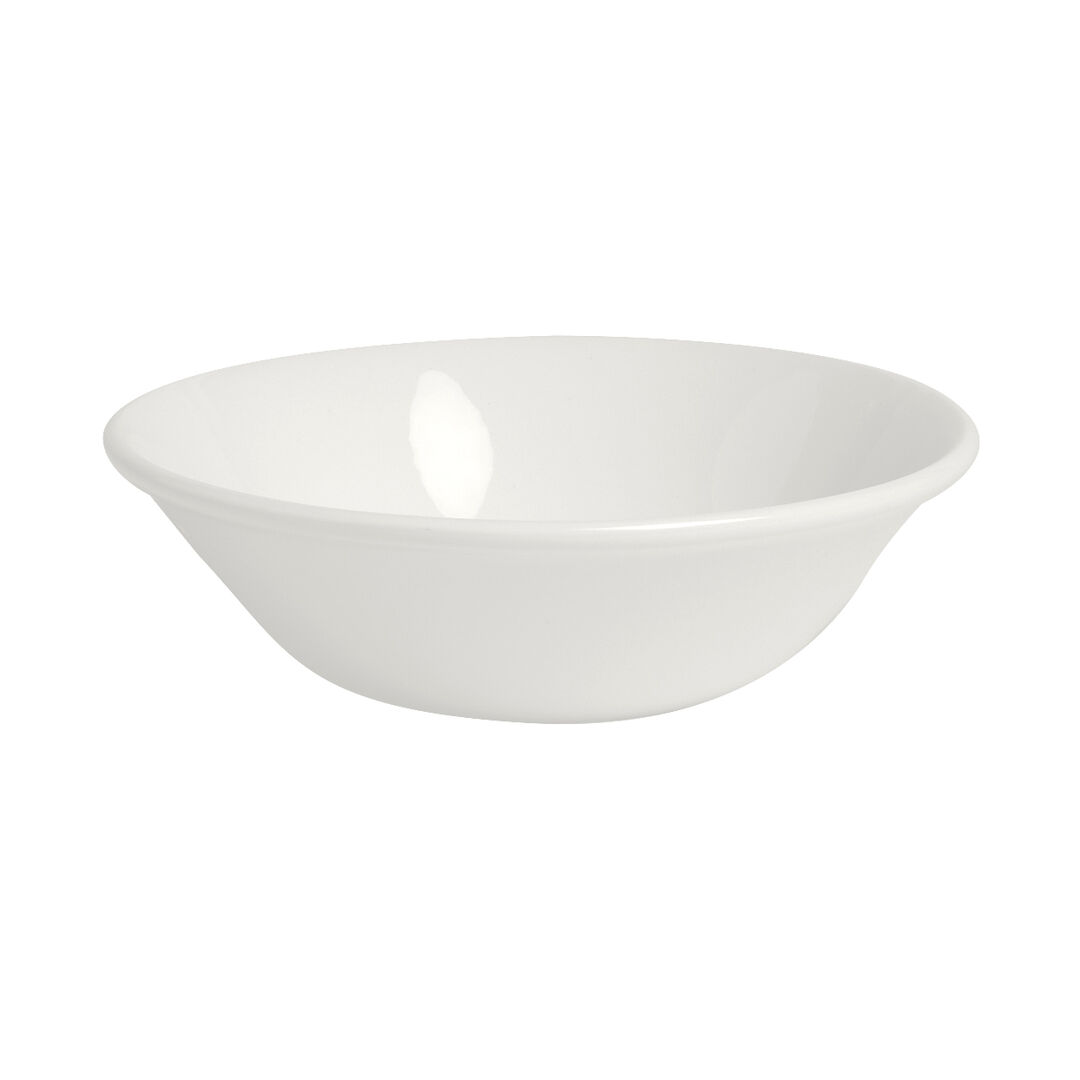Simplicity White Oatmeal Bowl 16.5cm 51.5cl Ceramic Bowl Tableware Pack of 36
