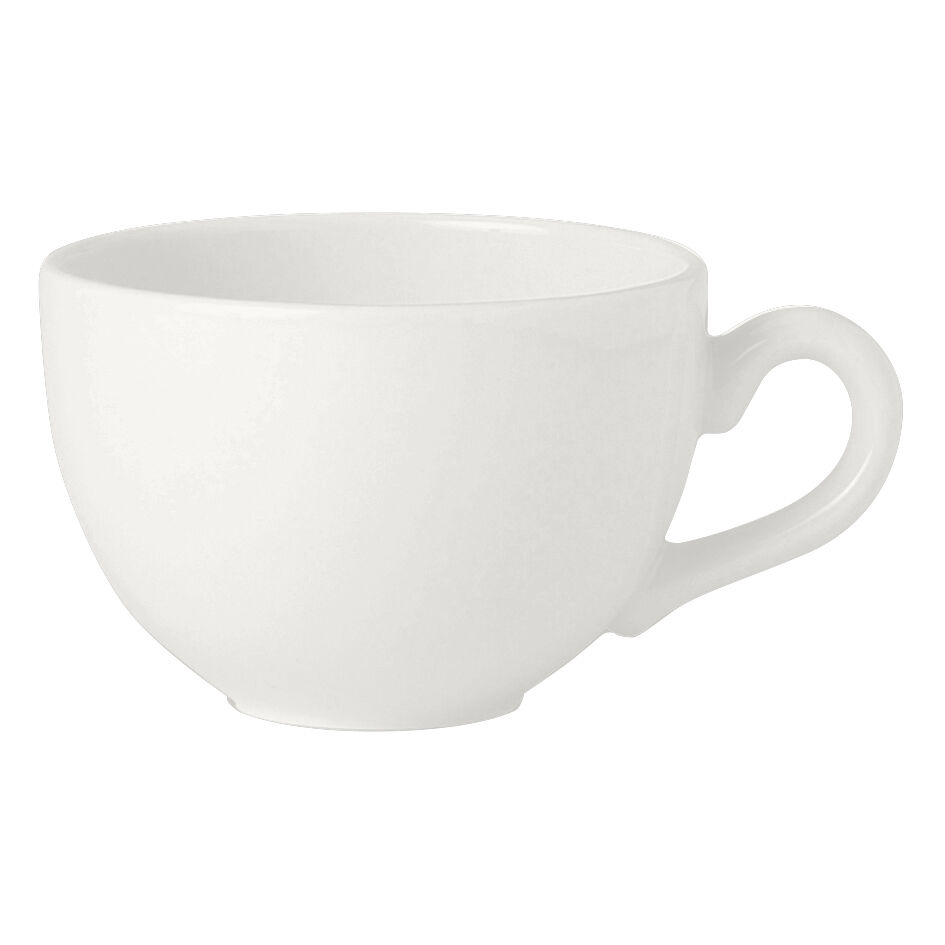 Simplicity White Low Cup 34cl (12oz) Ceramic Drinking Cup Tableware Pack of 36