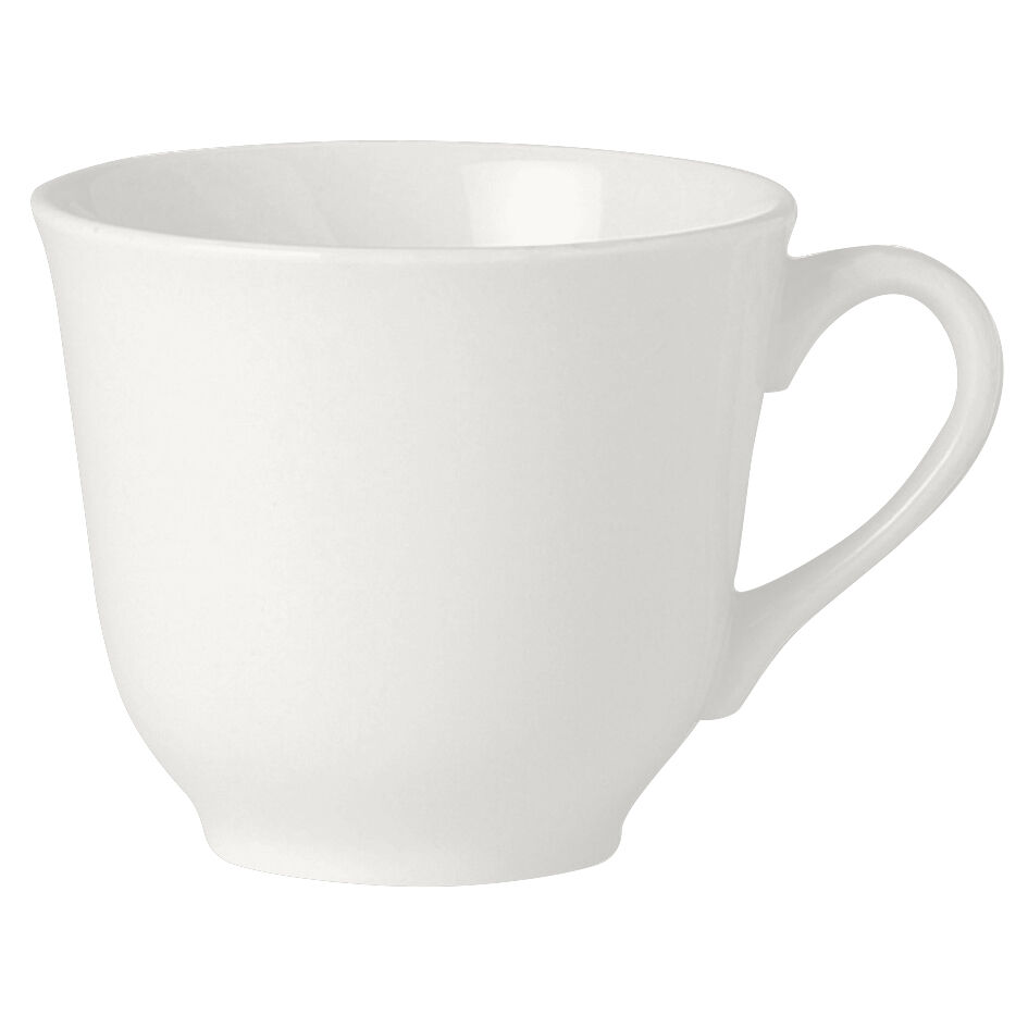 Simplicity White Slimline Tall Cup 20cl (7oz) Ceramic Cup Tableware Pack of 36