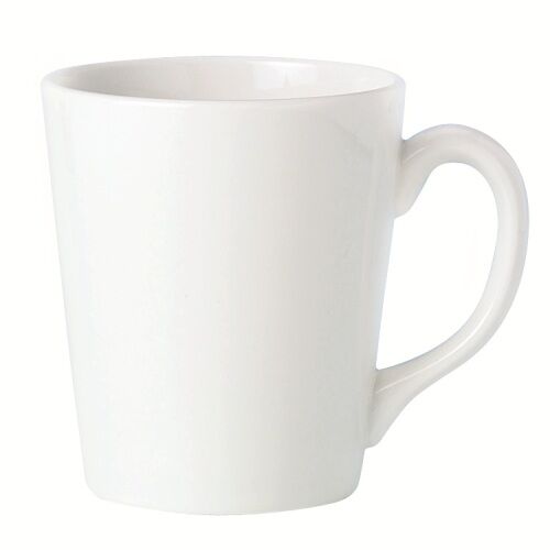 Simplicity Ceramic Mug White Coffeehouse Mug Tableware 34cl (12oz) Pack Of 36