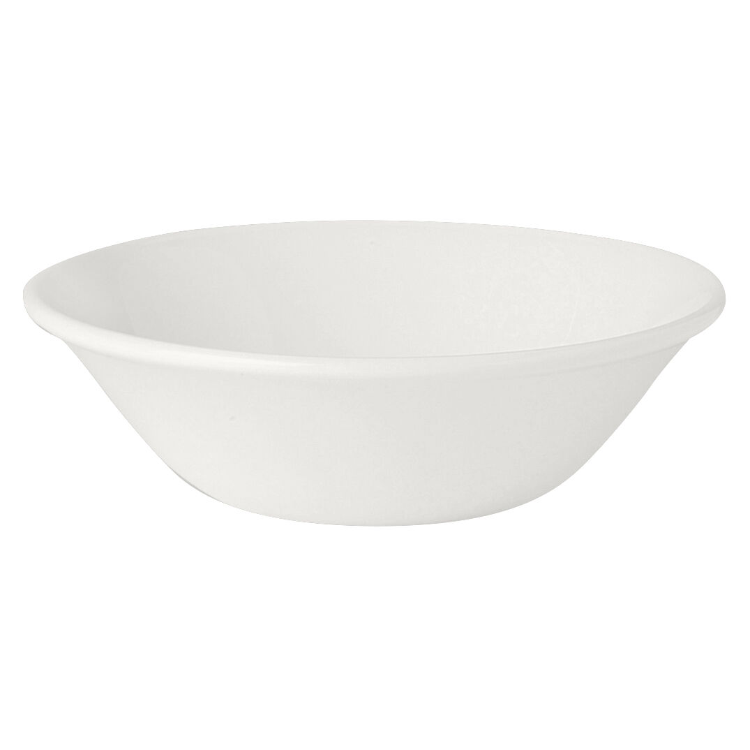 Simplicity White Oatmeal Bowl 14cm 31.25cl Ceramic Bowl Tableware Pack of 36