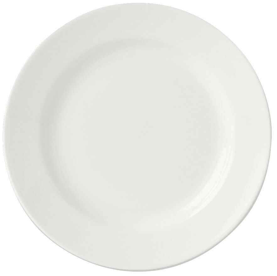 Simplicity White Harmony Plate 32cm Serving Plate Set Bar Tableware Pack of 6 - Picture 1 of 1