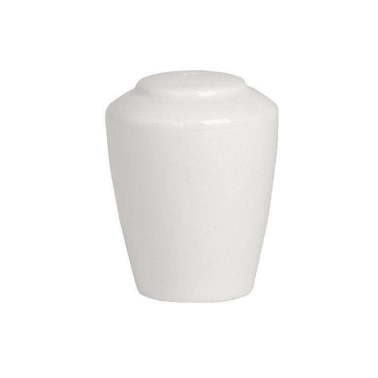 Simplicity White Harmony Pepper Pot Ceramic Tableware Presentation Pack of 12