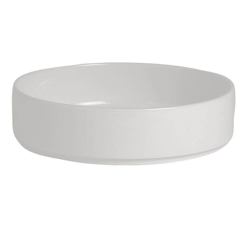 Taste White Round Stacking Tray 16.5cm Ceramic Tray Set Tableware Pack of 12