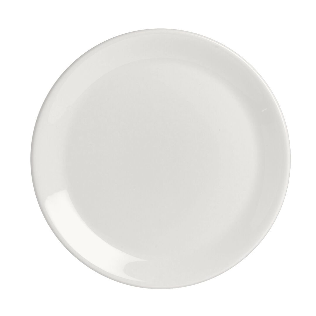 Taste White Coupe Plate 30cm (11 3/4"") Ceramic Serving Tableware Pack of 12