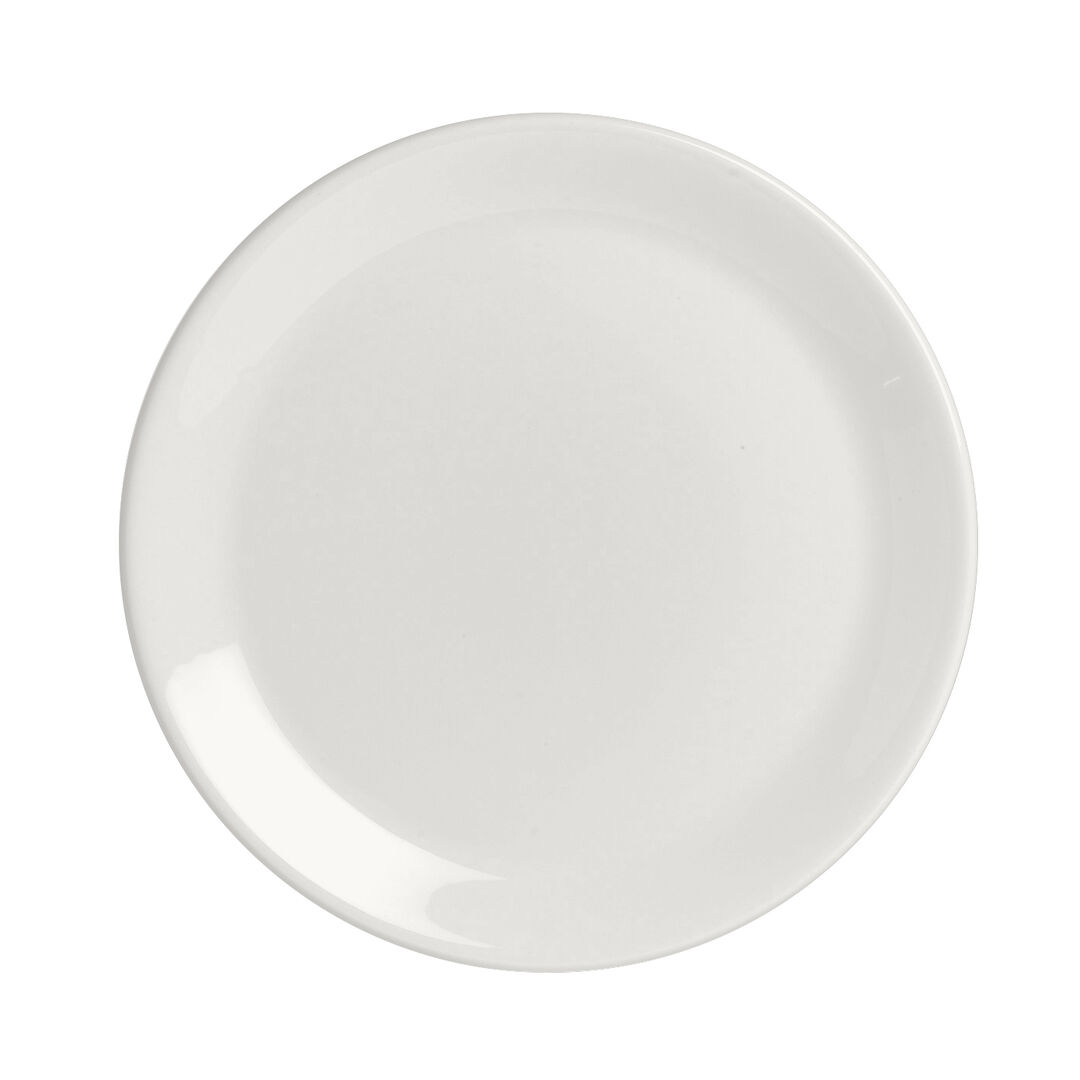 Taste White Coupe Plate 15.25cm (6"") Ceramic Plate Set Tableware Pack of 36