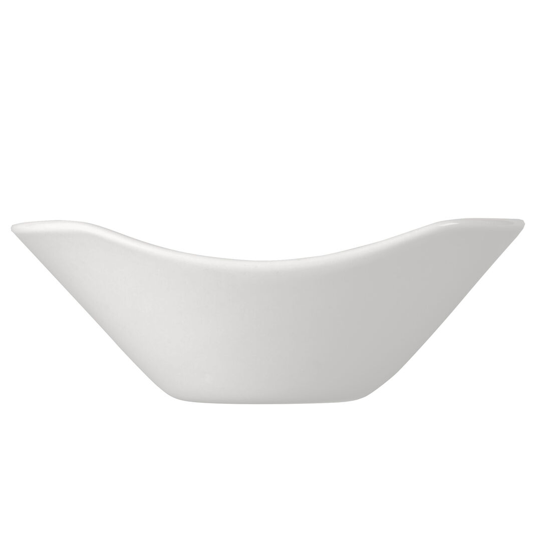 Taste White Scoop Bowl 16.5cm 26.75cl Ceramic Serving Bowl Tableware Pack of 12