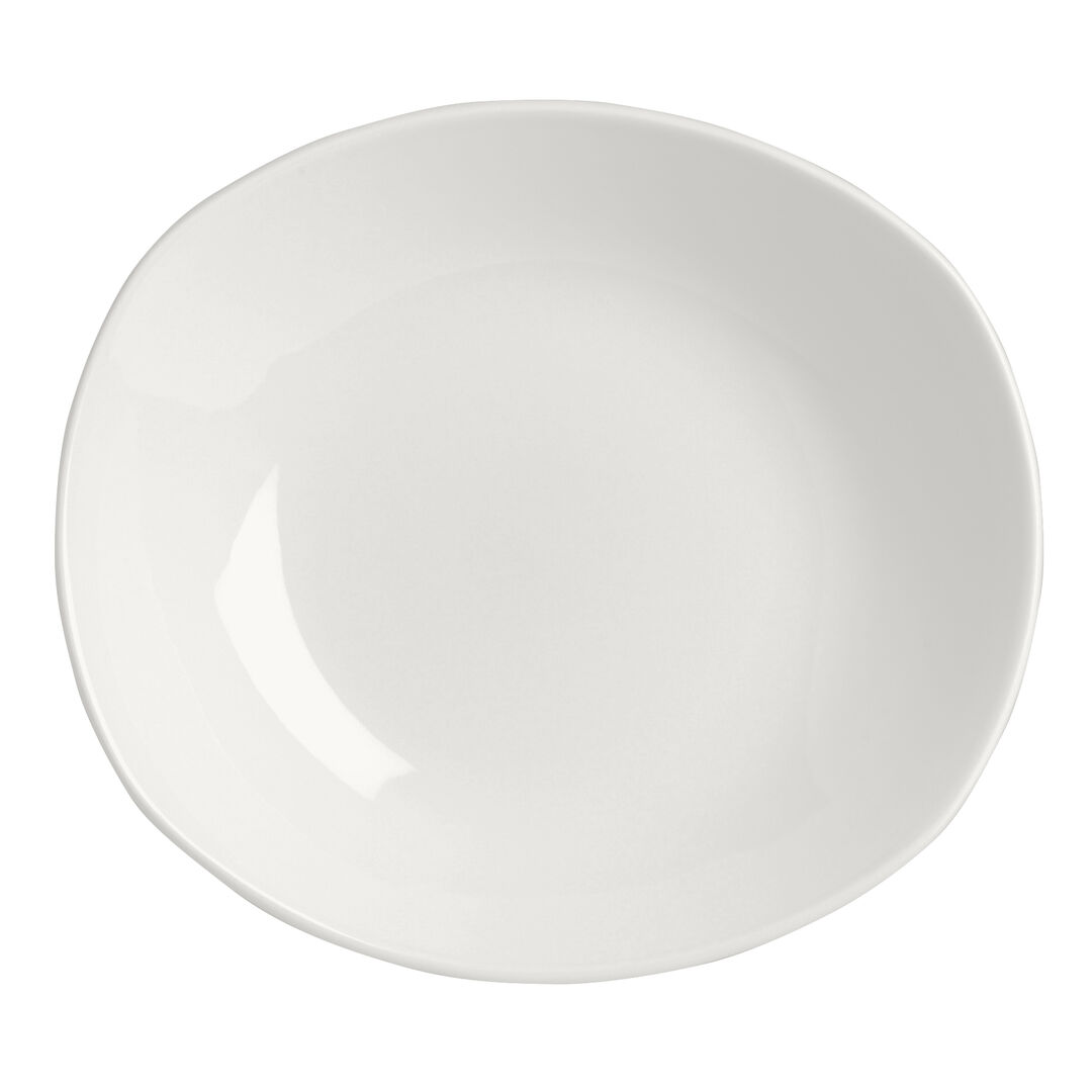 Ceramic Platter Taste White Zest Platter 20.25cm (8"") Tableware Pack of 24