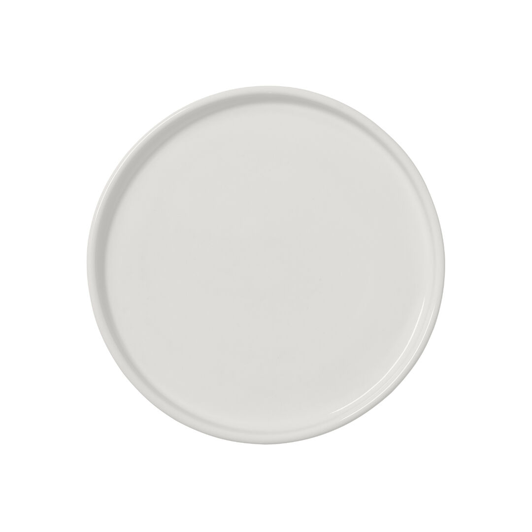Taste White Stack Plate 20.25cm (8"") Ceramic Serving Plate Tableware Pack of 12