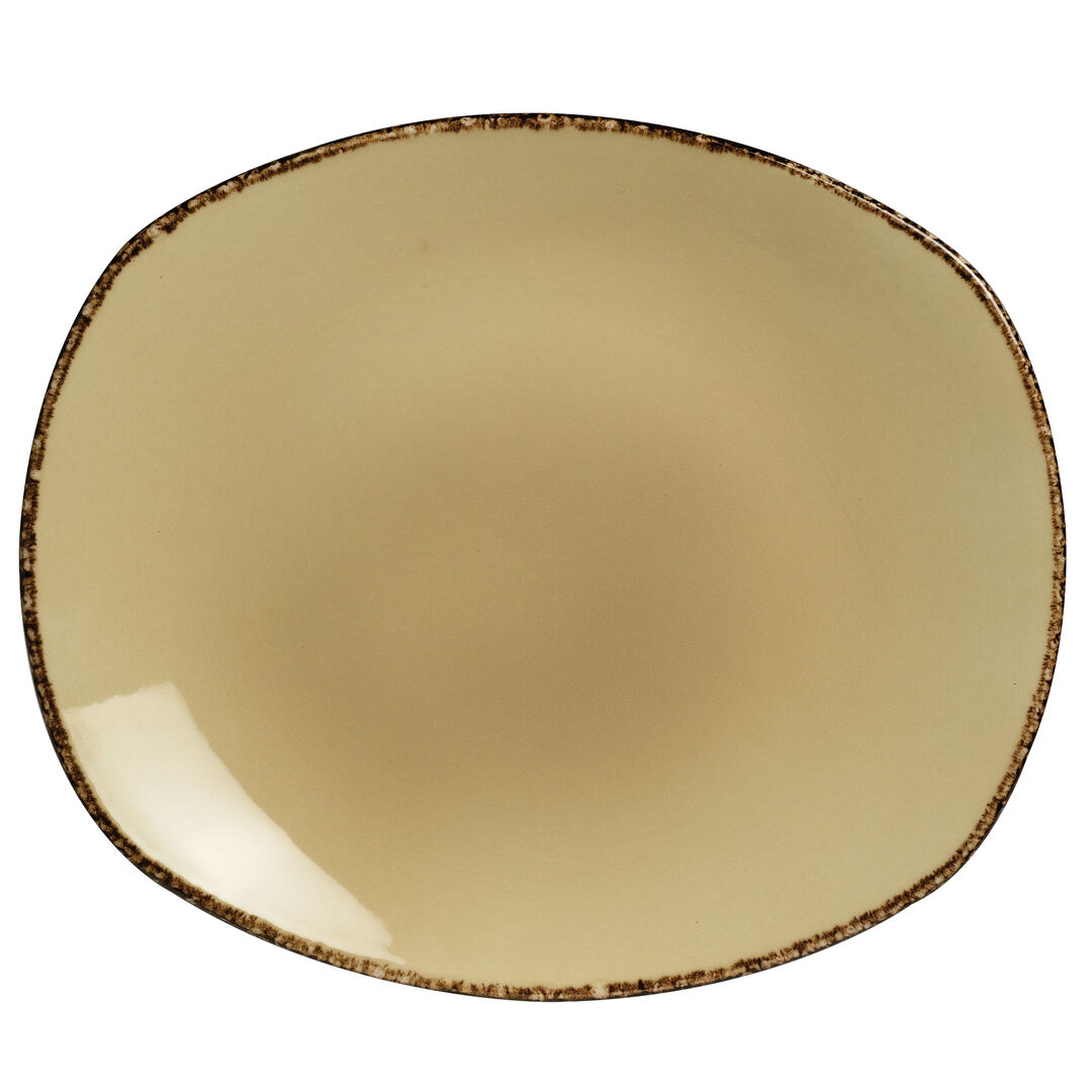 Terramesa Wheat Spice Plate 20.25cm (8"") Ceramic Plate Tableware Pack Of 24