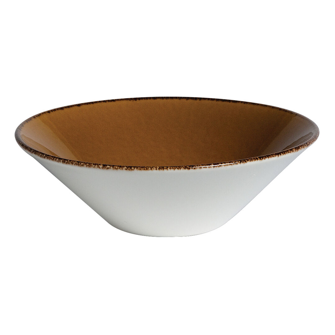 Terramesa Mustard Essence Bowl 16.5cm 58.5cl Ceramic Bowl Tableware Pack Of 24