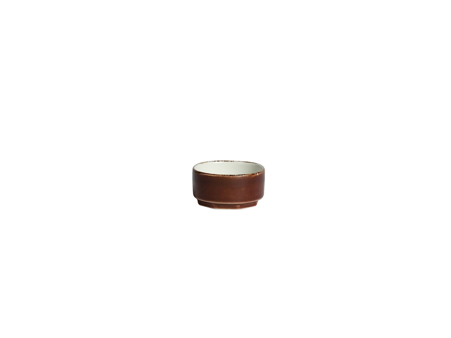 Terramesa Mocha Taster Dipper 6.5 cm Ceramic Bowl Set Tableware Pack of 12