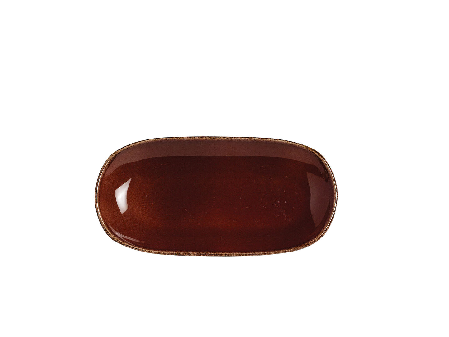 Terramesa Mocha Taster Tray 25.5cm (10"") Ceramic Tray Set Tableware Pack of 6