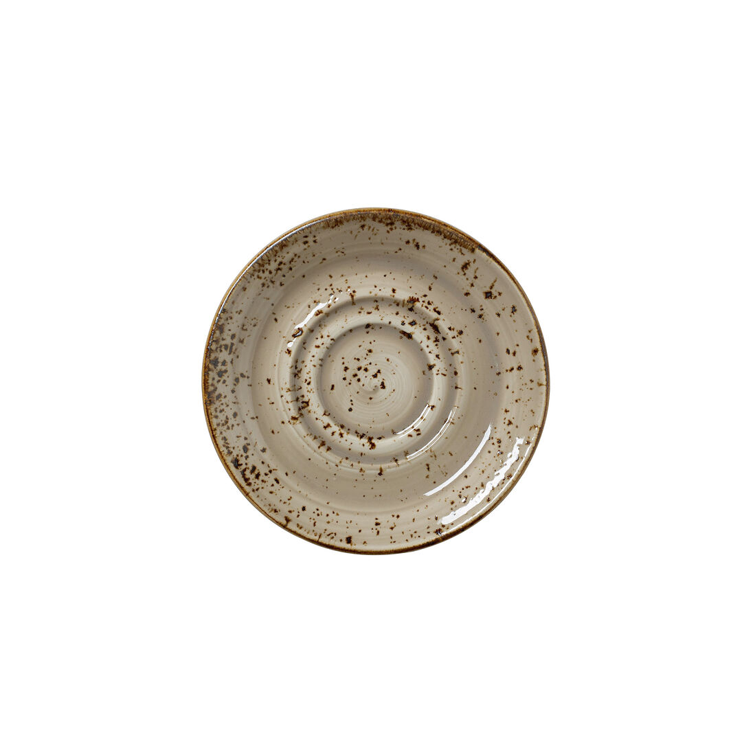Craft Porcini D/W Saucer 14.5cm Ceramic Saucer Plate Set Tableware Pack of 36