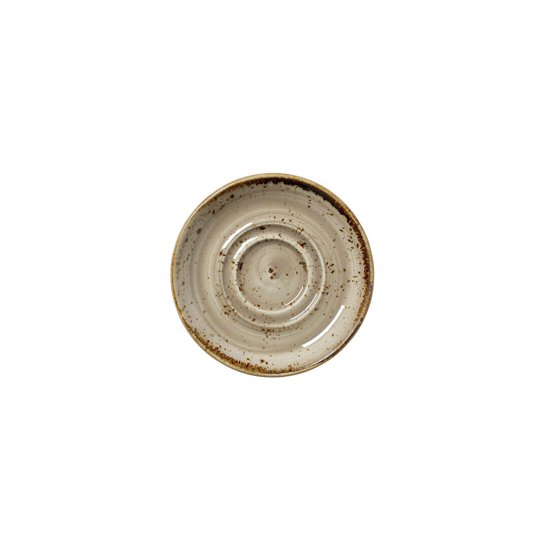 Craft Porcini D/W Saucer 11.75cm (4 5/8"") Ceramic Saucer Tableware Pack of 12