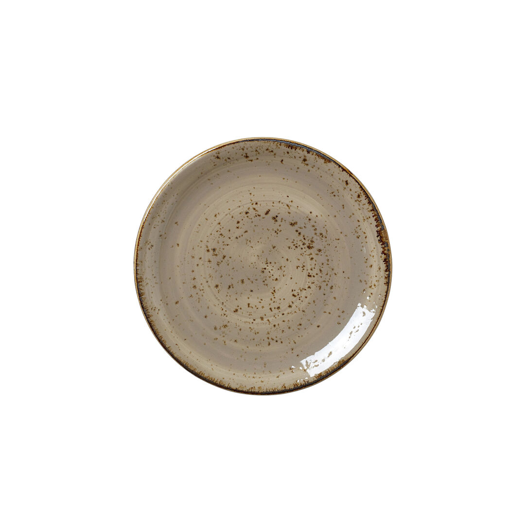 Craft Porcini Coupe Plate 15.25cm (6"") Ceramic Plate Set Tableware Pack of 36