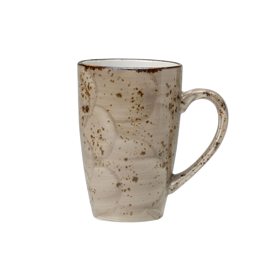Brown Ceramic Mug Craft Porcini Quench Mug Tableware 28.5cl (10oz) Pack Of 24