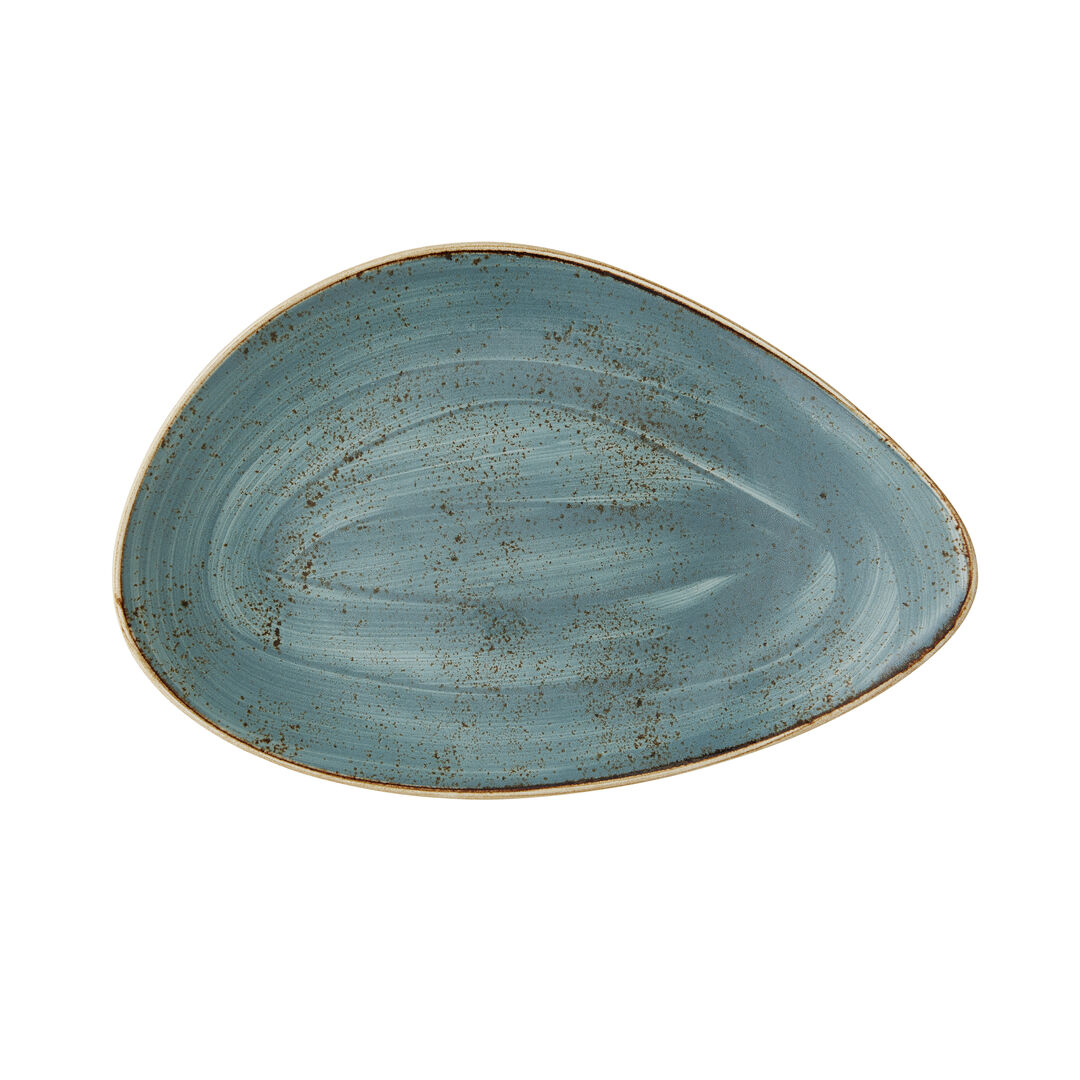 Craft Blue Freestyle Plate 37cm (14 5/8"") Serving Plate Set Tableware Pack of 6