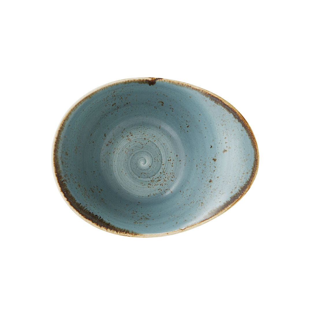 Craft Blue Freestyle Bowl 17.8cm 43.5cl Ceramic Bowl Set Tableware Pack of 12