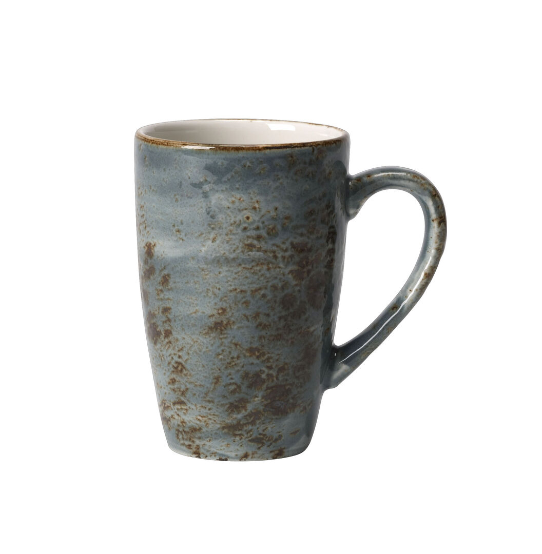 Ceramic Mug Craft Blue Quench Tableware Drinking Mug 34cl (12oz) Pack Of 24