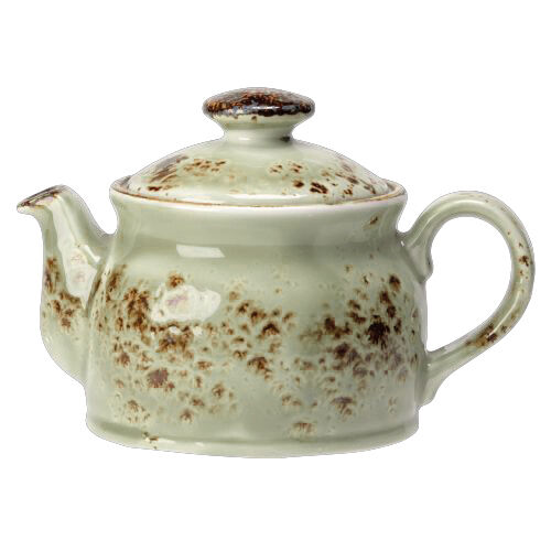 Craft Green Ceramic Club Teapot Serving Tea Tableware 42.5cl (15oz) Pack of 6
