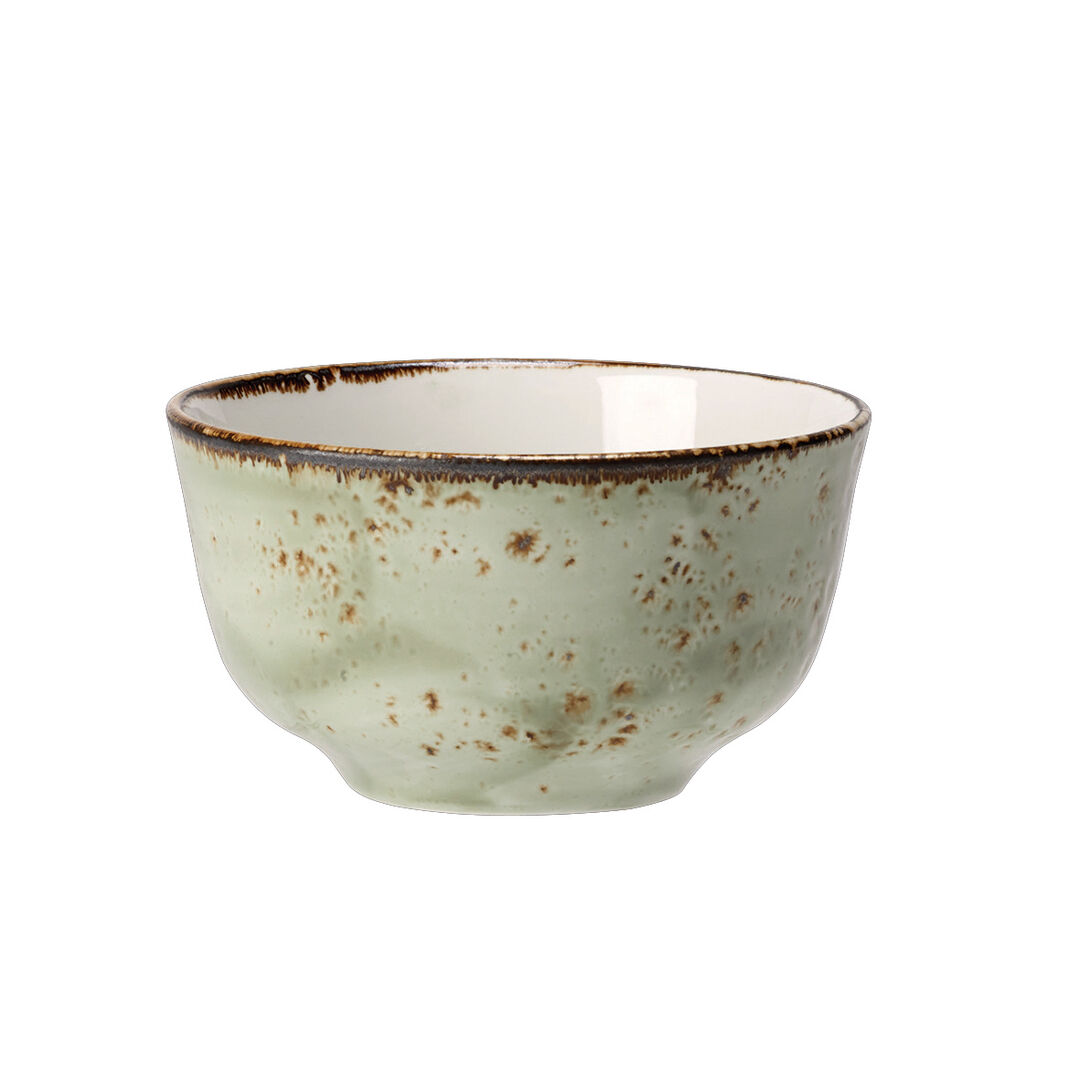 Craft Green Sugar Bouillon 22.75cl (8oz) Ceramic Sugar Bowl Set Pack of 12