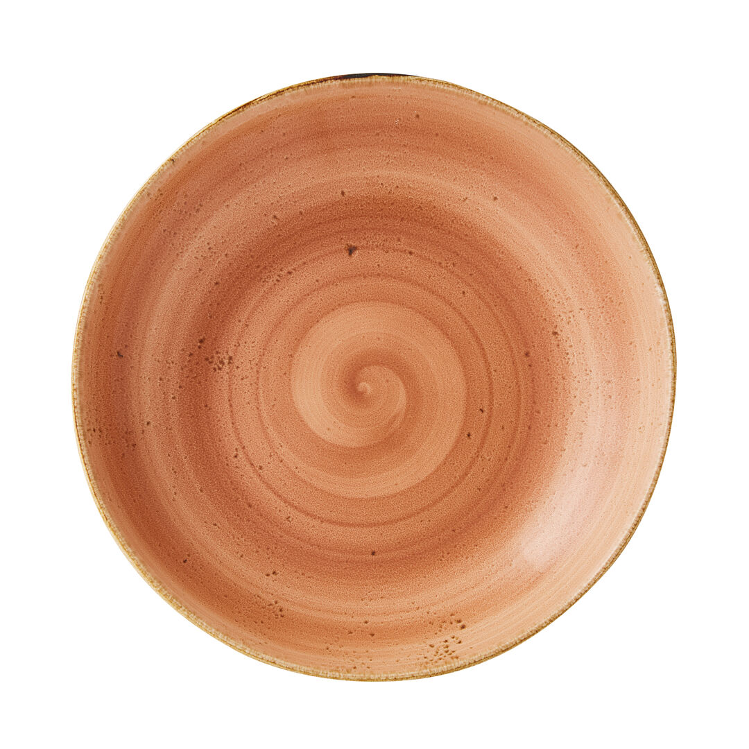 Craft Terracotta Coupe Bowl 25.5cm 120.25cl Ceramic Bowl Tableware Pack of 12