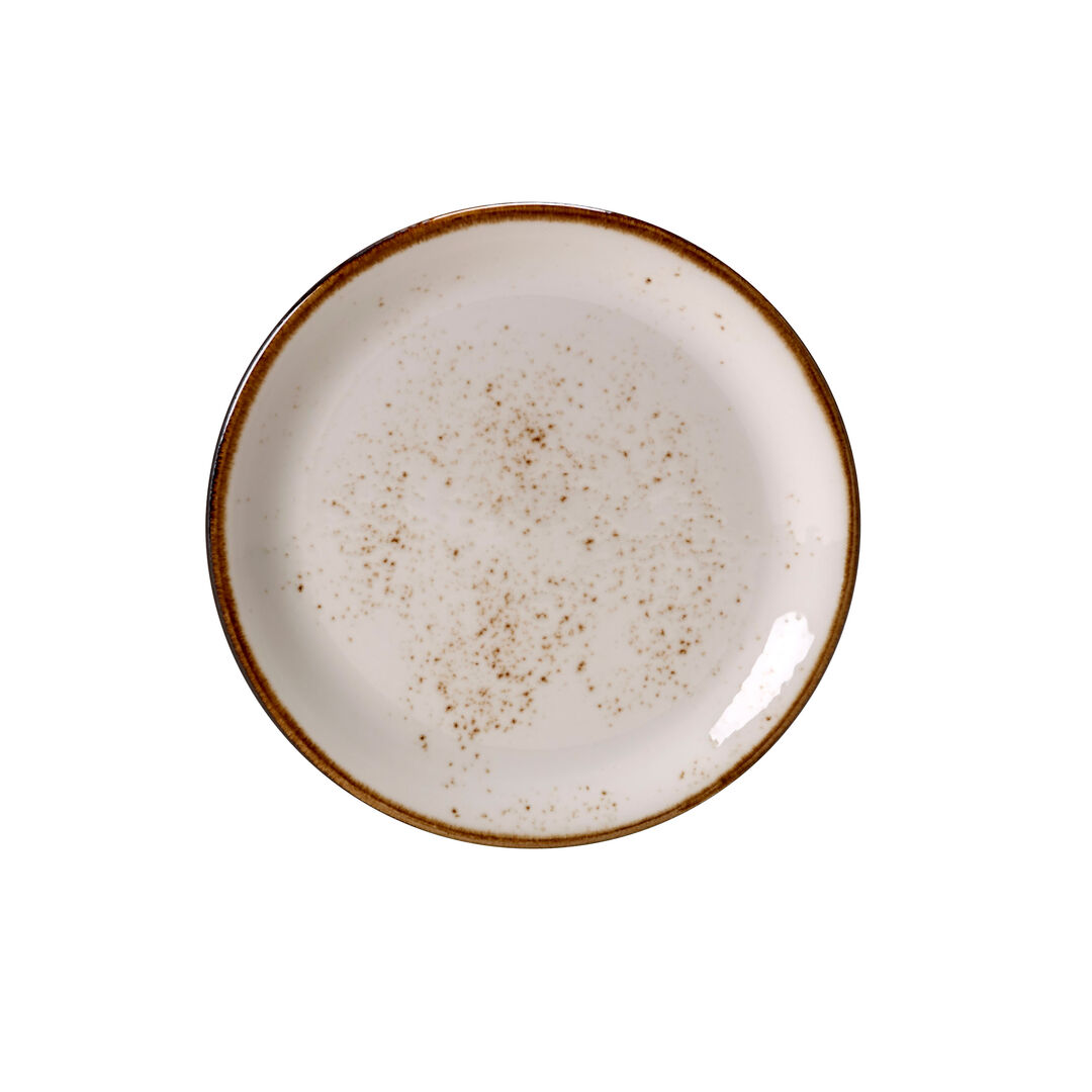 Craft White Coupe Plate 25.25cm(10"") Ceramic Serving Plate Tableware Pack of 24