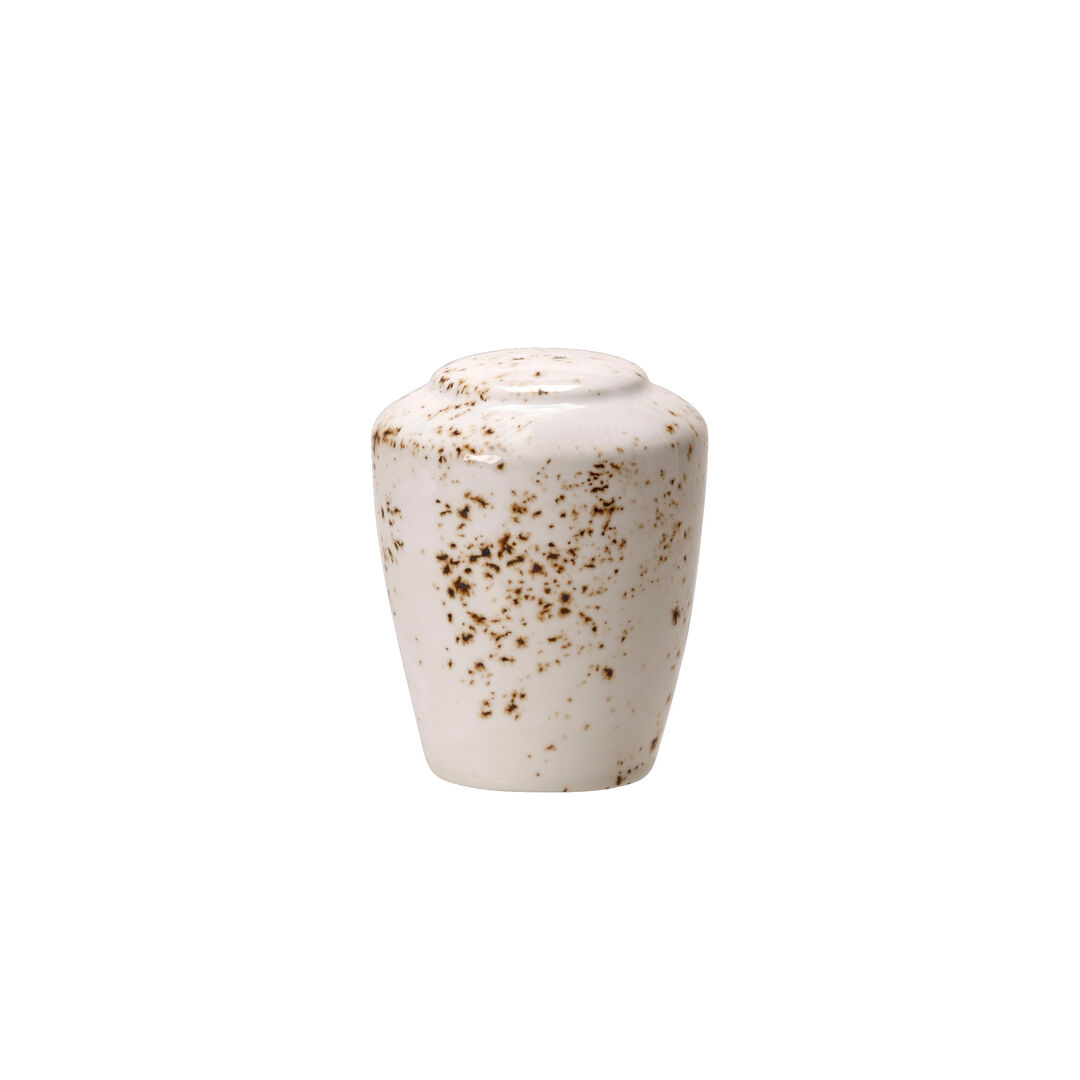 Craft White Harmony Pepper Pot Ceramic Tableware Presentation Set Pack of 12