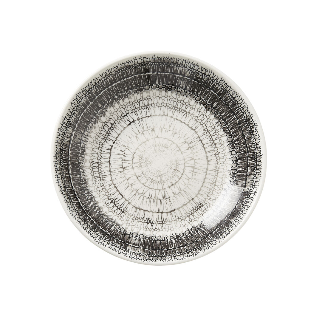 Petra Graphite Coupe Bowl 21.6cm 83.5cl Ceramic Bowl Home Tableware Pack of 12