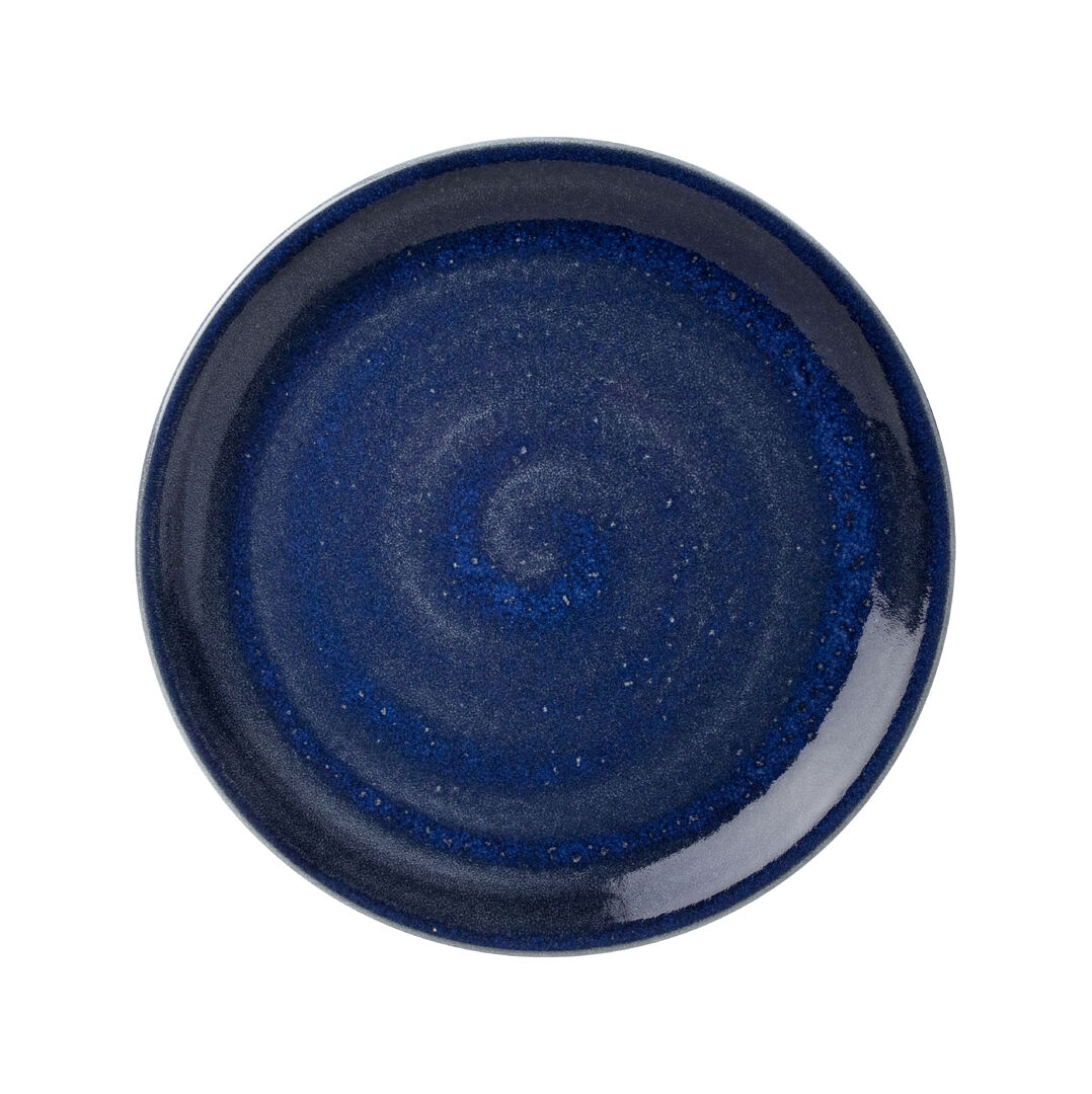 Vesuvius Lapis Coupe Plate 20.25cm (8"") Ceramic Serving Tableware Pack of 12