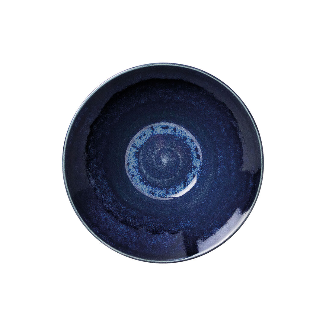 Vesuvius Lapis Essence Bowl 20.25cm 99.75cl Ceramic Bowl Tableware Pack of 12