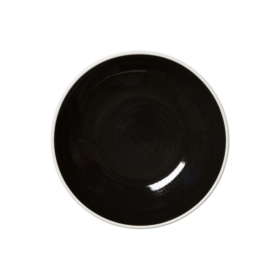 Nyx Bowl 17.5cm 98cl Ceramic Serving Bowl Set Bars Home Tableware Pack of 12
