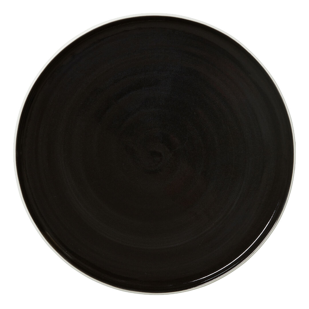 Nyx Stack Plate 28.5cm (11 1/4"") Ceramic Serving Plate Tableware Pack of 6