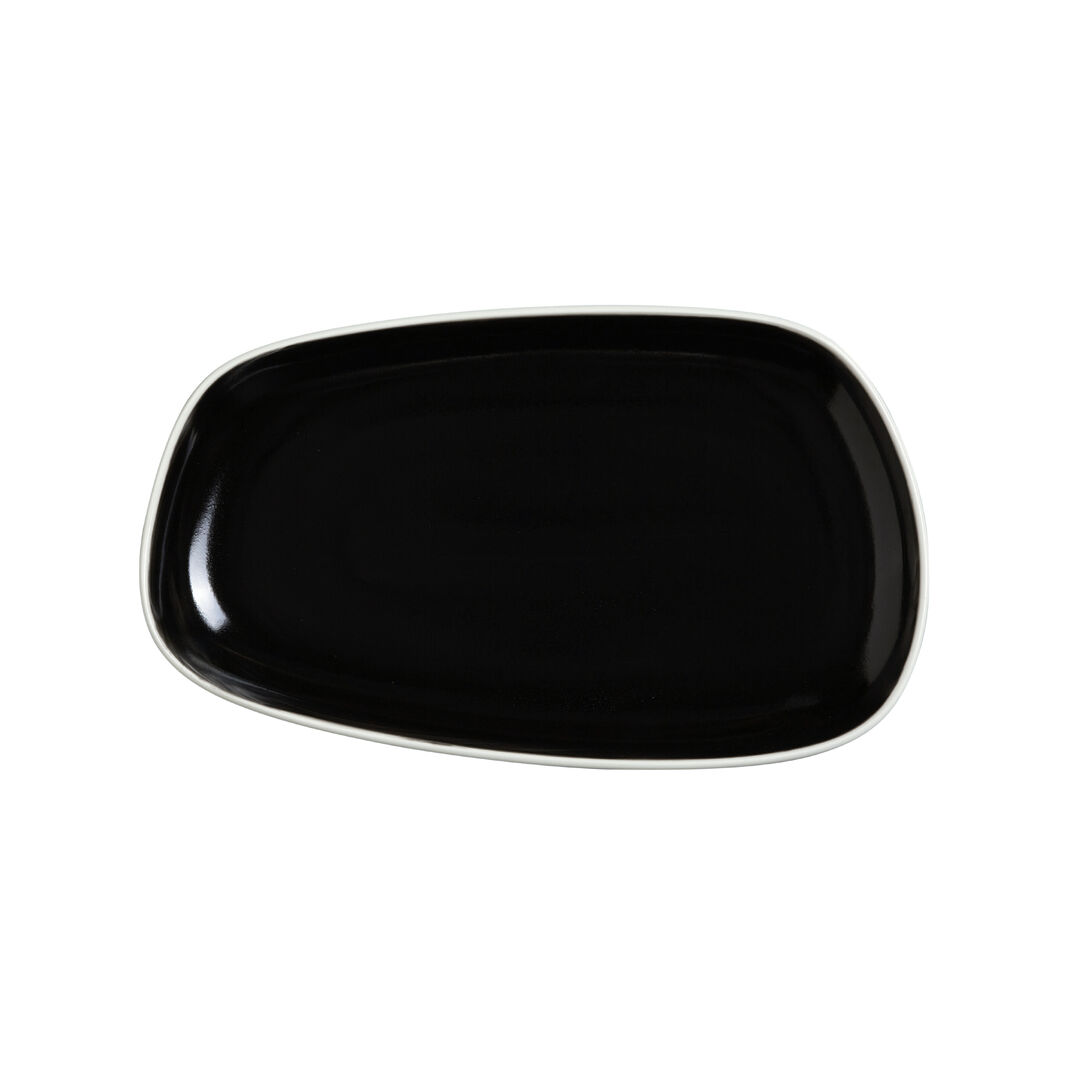 Nyx Nordic Tray 29cm Ceramic serving Tray Set Bar & Hotel Tableware Pack of 6