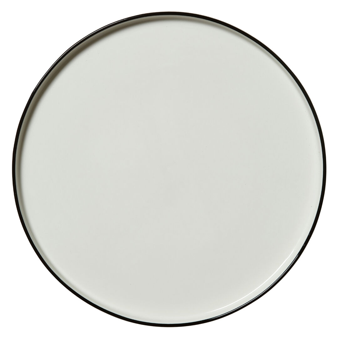 Asteria Stack Plate 28.5cm (11 1/4"") Ceramic Serving Plate Tableware Pack of 6
