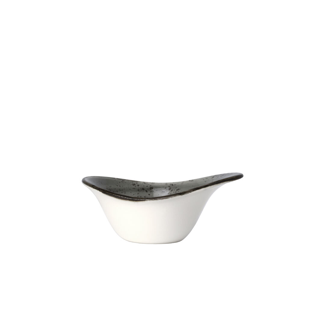 Smoke Freestyle Bowl 13cm 11.92cl Ceramic Serving Bowl Tableware Pack of 12