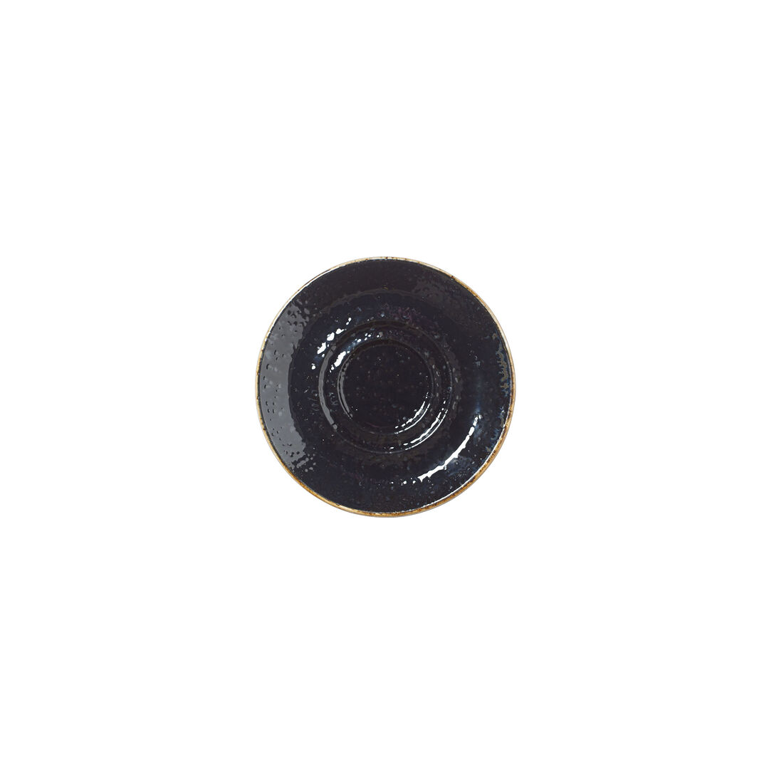 Craft Liquorice D/W Saucer 11.75cm Ceramic Saucer Plate Tableware Pack of 12