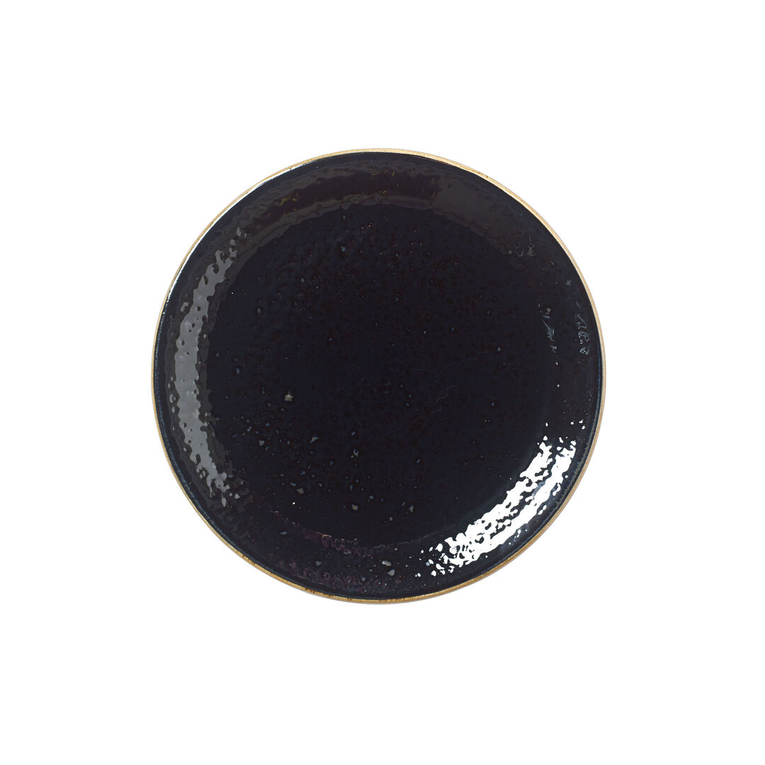 Craft Liquorice Coupe Plate 20.25cm (8"") Ceramic Plate Tableware Pack of 24