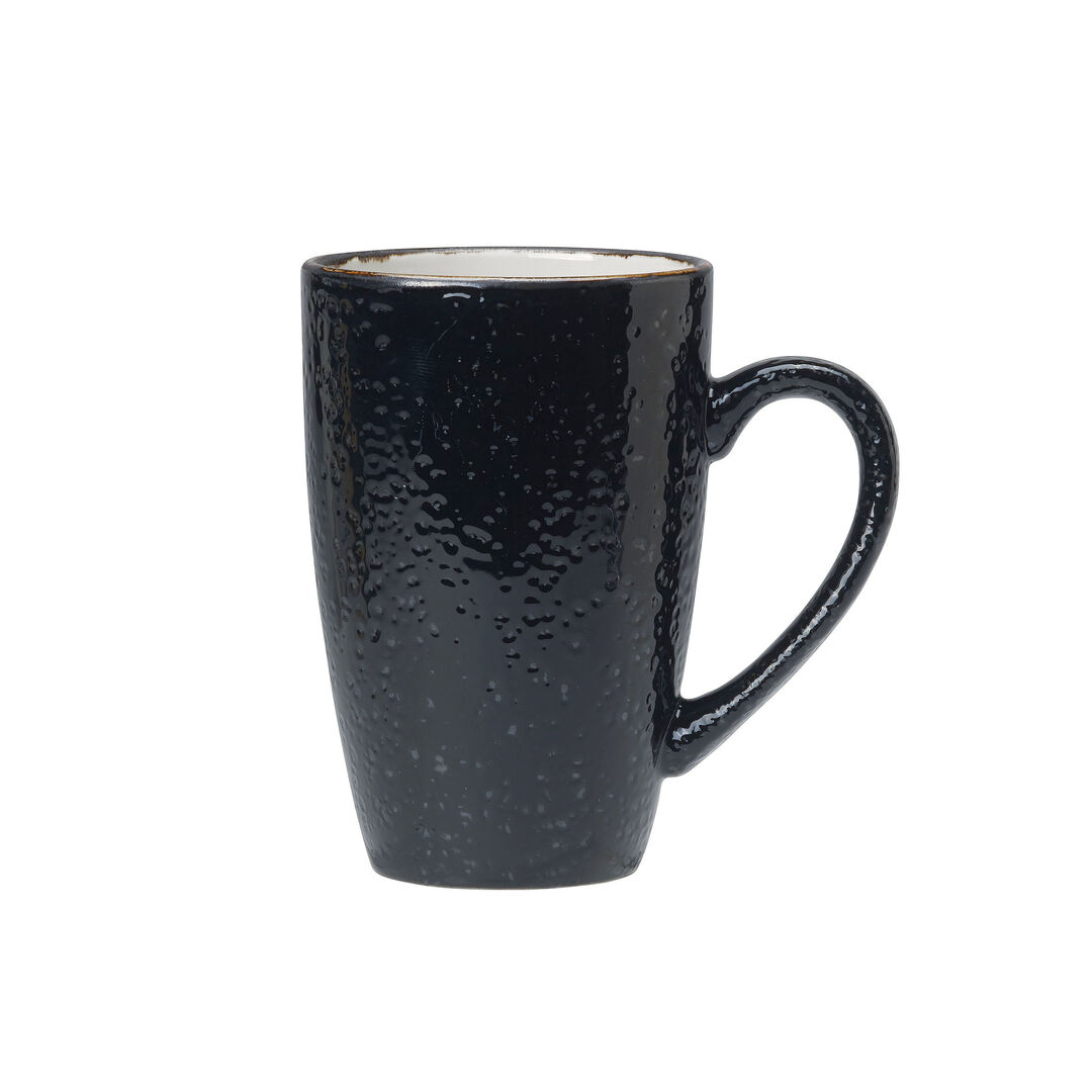 Ceramic Mug Craft Liquorice Quench Mugs Tableware 28.5cl (10oz) Pack Of 24