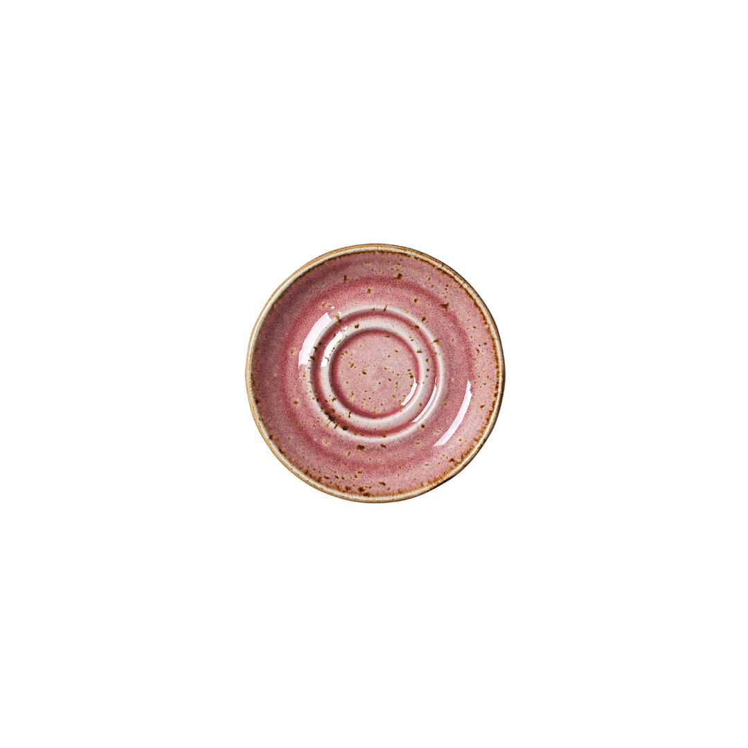 Craft Raspberry D/W Saucer 11.75cm Ceramic Saucer Plate Tableware Pack of 12