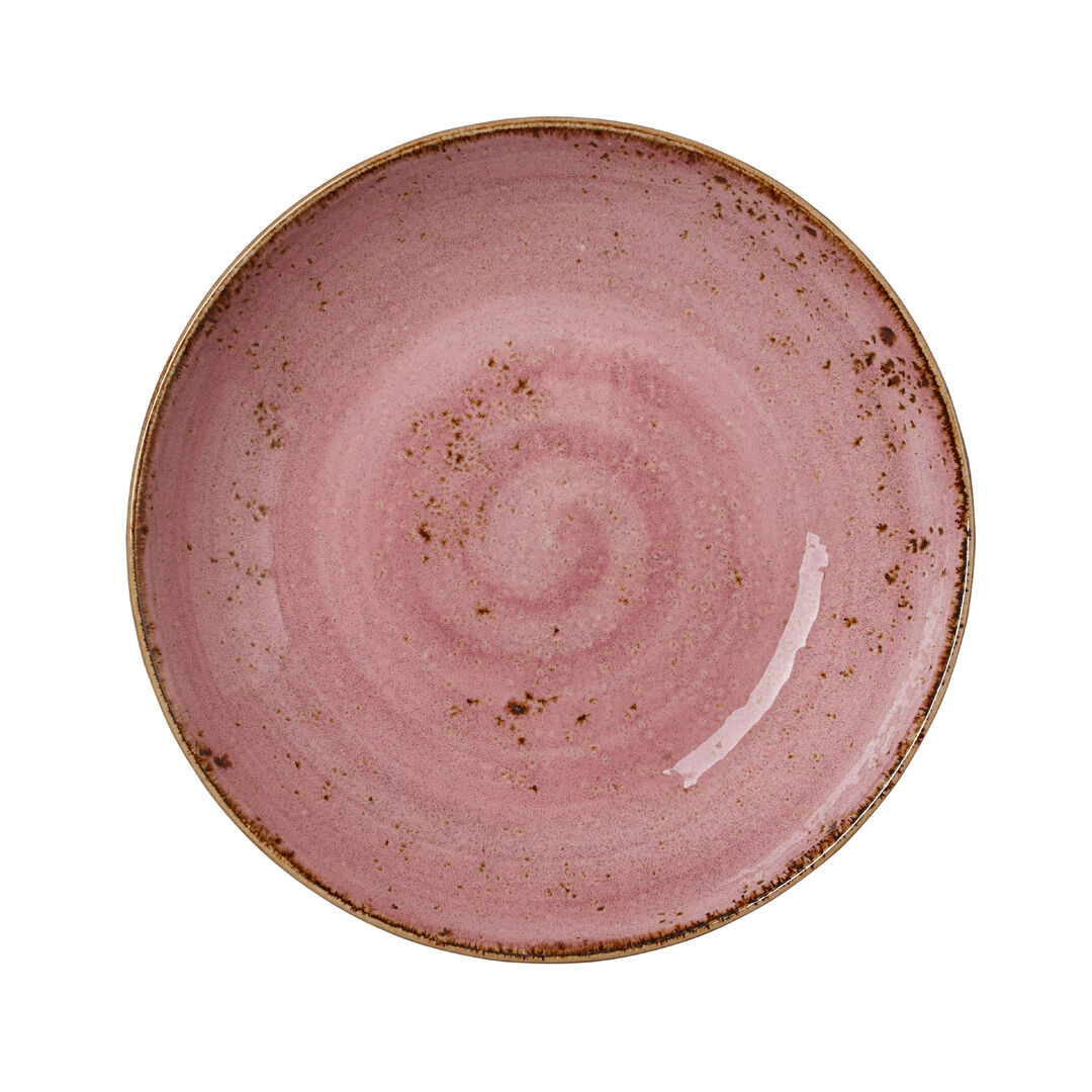 Craft Raspberry Coupe Bowl 25.5cm 120.25cl Ceramic Bowl Tableware Pack of 12