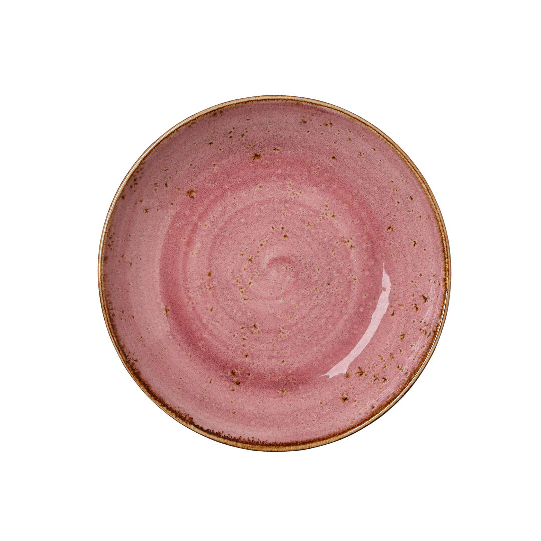 Craft Raspberry Coupe Bowl 21.6cm 83.5cl Ceramic Bowl Tableware Pack of 12