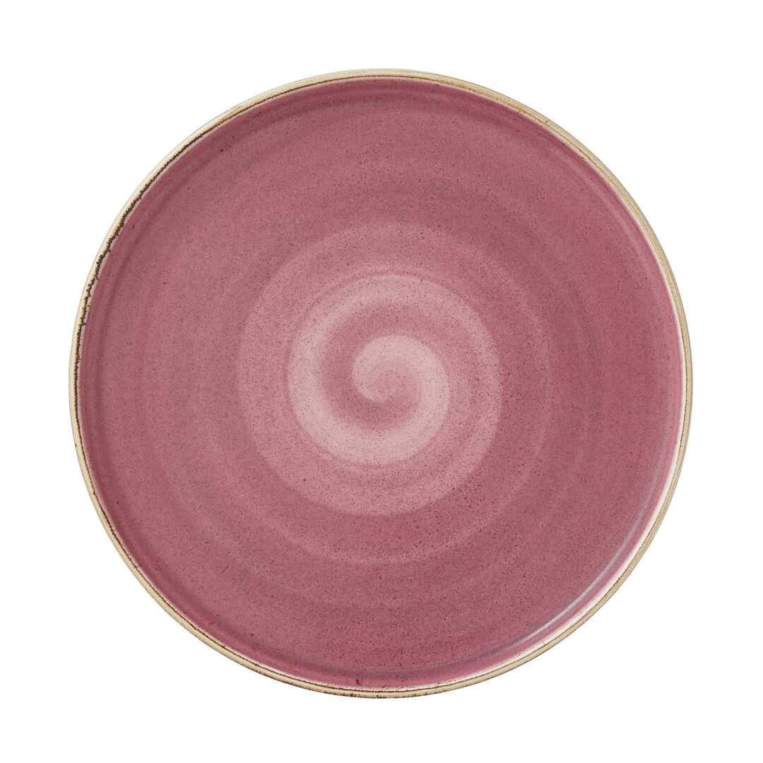 Craft Raspberry Stack Plate 28.5cm Ceramic Serving Plate Tableware Pack of 6