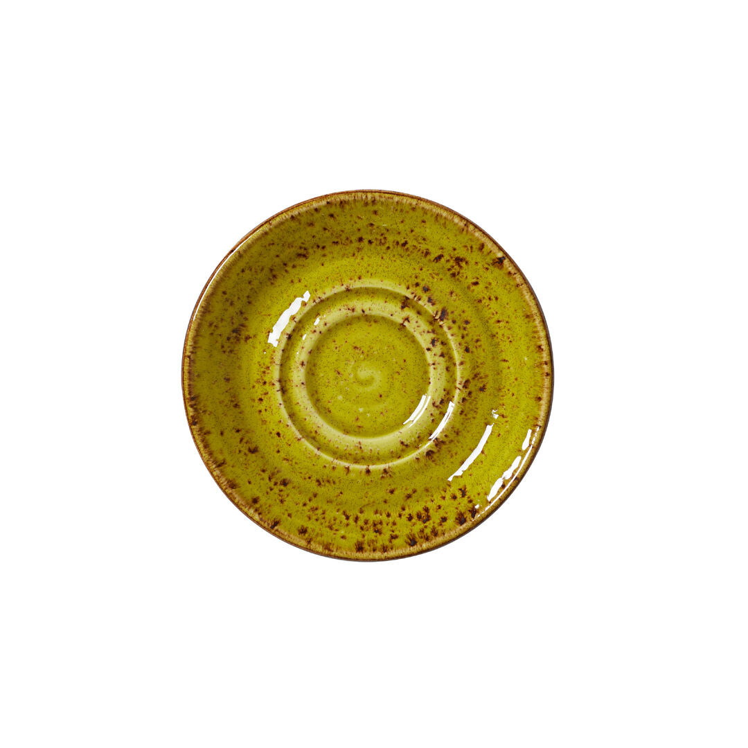 Craft Apple D/W Saucer 14.5cm Ceramic Saucer Plate Set Tableware Pack of 12