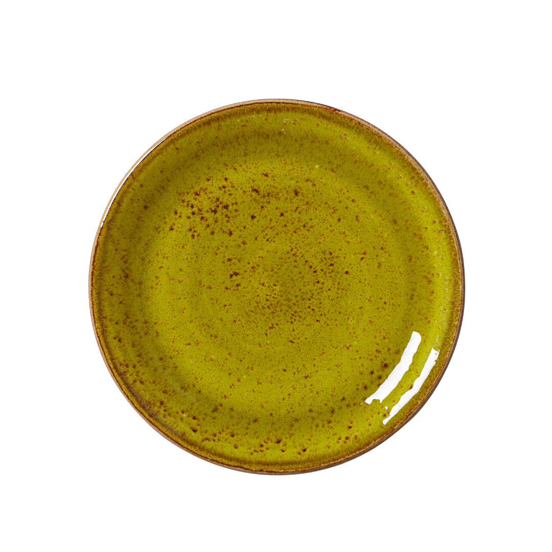 Craft Apple Coupe Plate 20.25cm (8"") Ceramic Plates Set Tableware Pack of 12