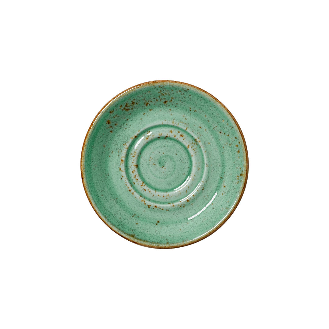Craft Aqua D/W Saucer 14.5cm Ceramic Saucer Plate Set Tableware Pack of 12