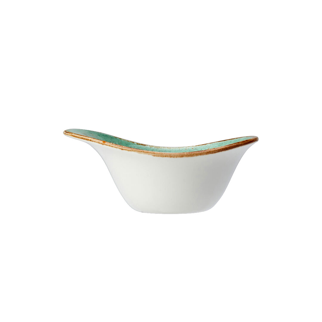 Craft Aqua Freestyle Bowl 13cm 11.92cl Ceramic Bowl Set Tableware Pack of 12