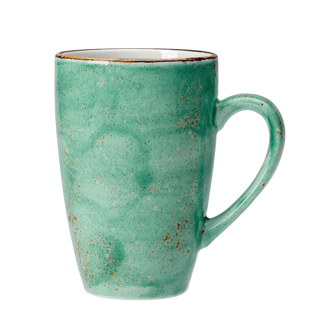 Ceramic Mug Craft Aqua Quench Mug 34cl Tableware Drinking (12oz) Pack Of 12