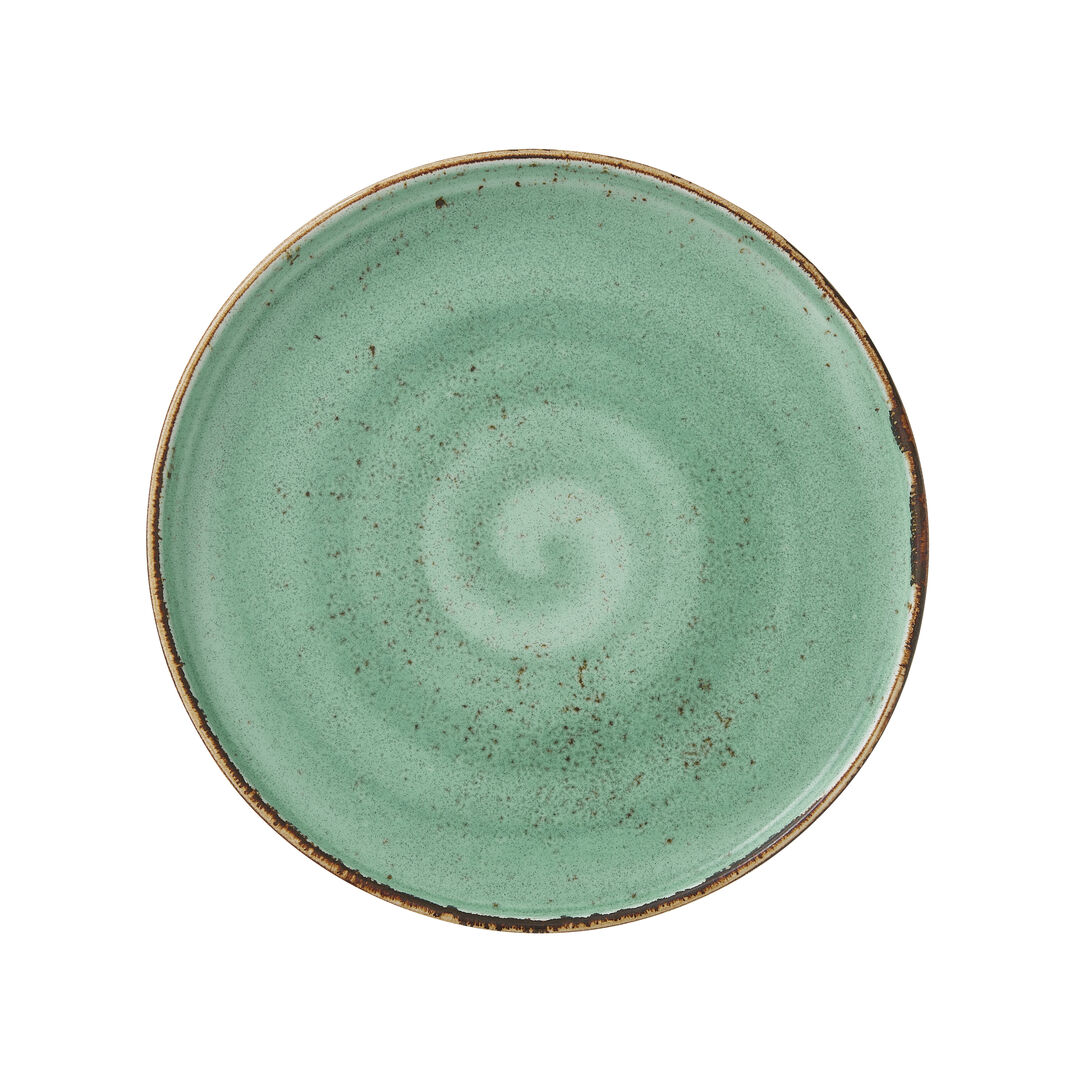 Craft Aqua Stack Plate 25.5cm (10"") Ceramic Serving Plate Tableware Pack of 12